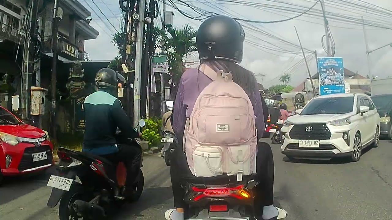Riding Through Denpasar City &ndash; Real Bali Streets POV