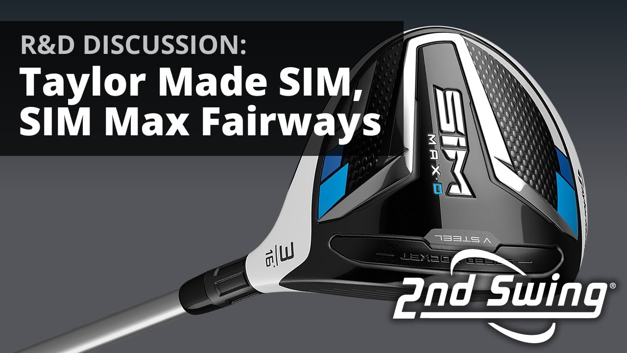 Фэрвейные доски TaylorMade SIM, SIM Max | Обсуждение результатов исследований и разработок