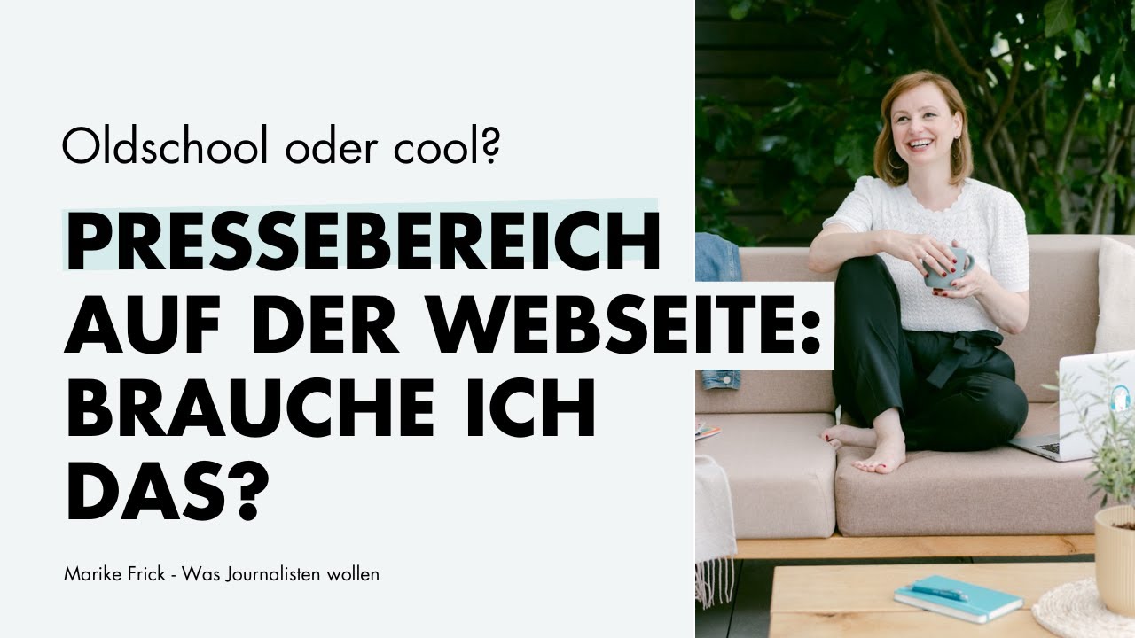 Pressebereich: Brauche ich eine Presse-Seite auf meiner Webseite?