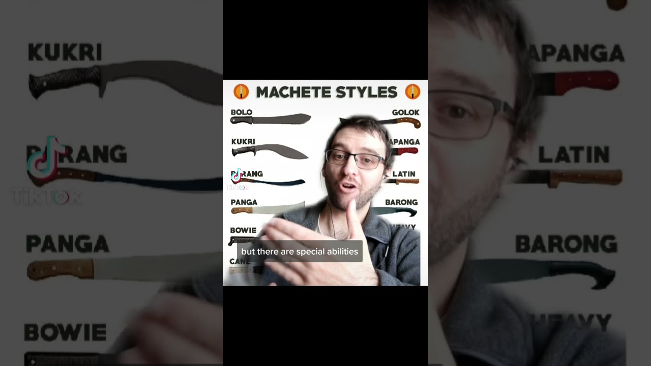 Machete types #sword #history #nerd #martialarts #fencing