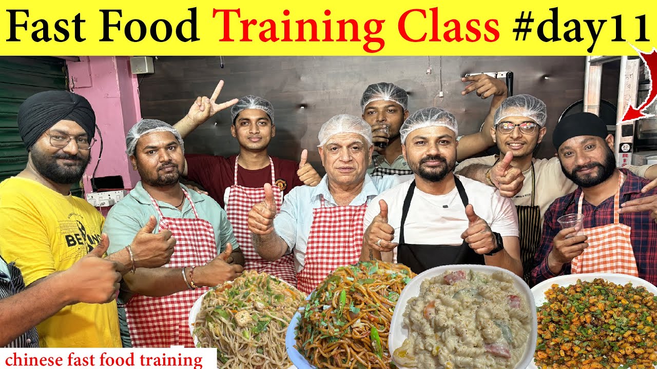 dekhiye training class ka 11th day,itne din me logo ne kya kya banana sikha ❤️