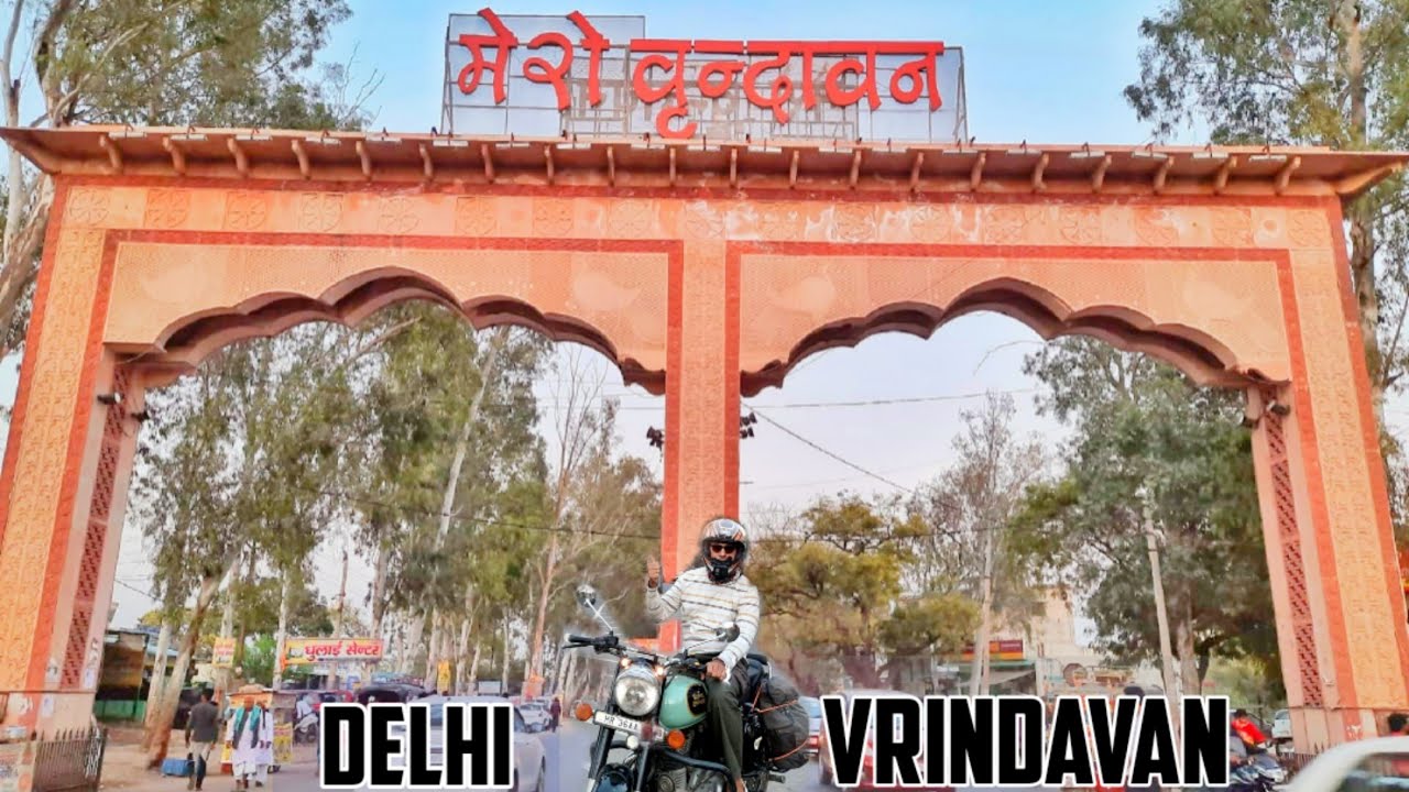 Delhi To Vrindavan Dham Bike Ride ।। Road Trip in North India।। Ep#1