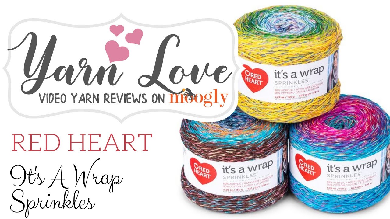 Yarn Love: Red Heart It's a Wrap Sprinkles