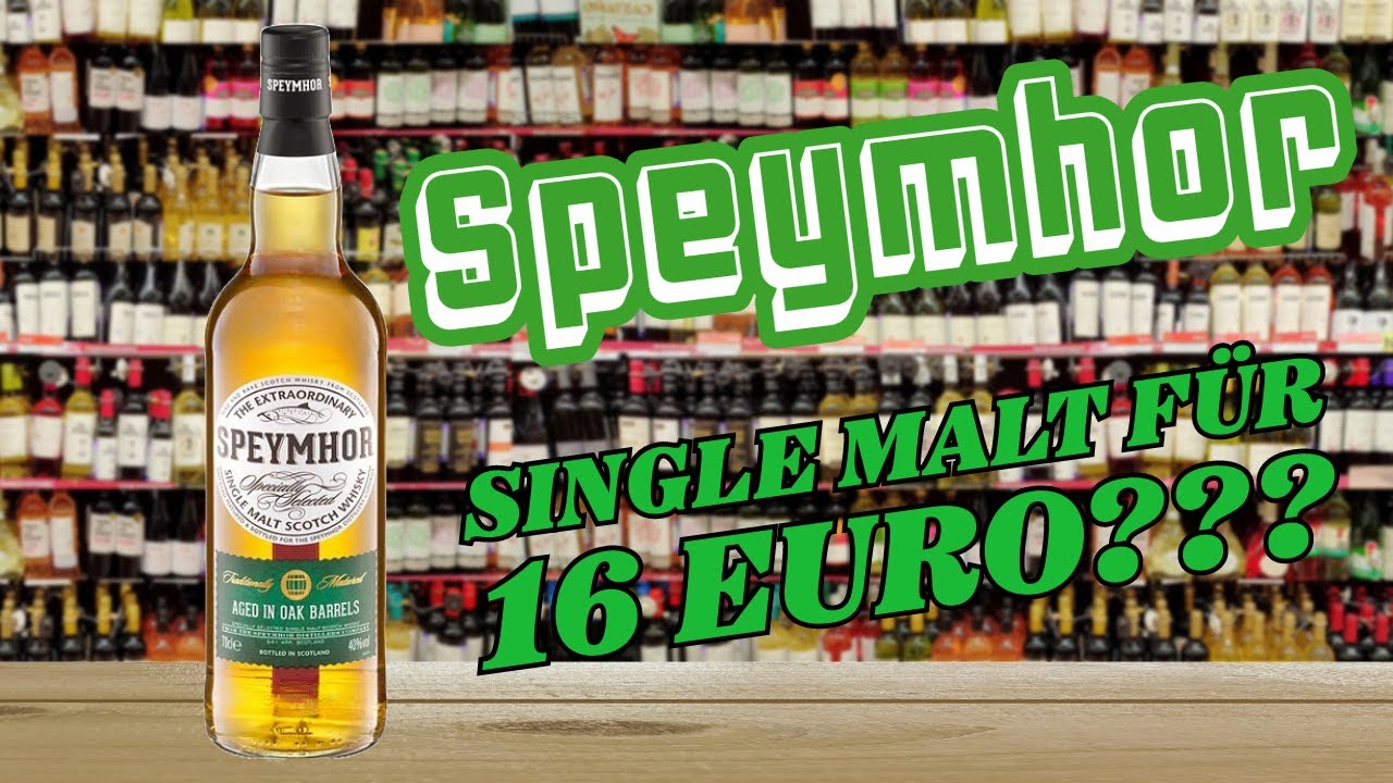 Speymhor Single Malt Scotch Whisky von Aldi Süd - Wie schmeckt ein Whisky für 16 Euro? | Cheap Mr. Z