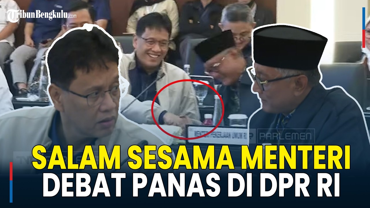 Memanas! Perdebatan Purbaya dan Menteri PUPR Bahas Anggaran Untuk Bencana Sumatera, DPR: Salaman