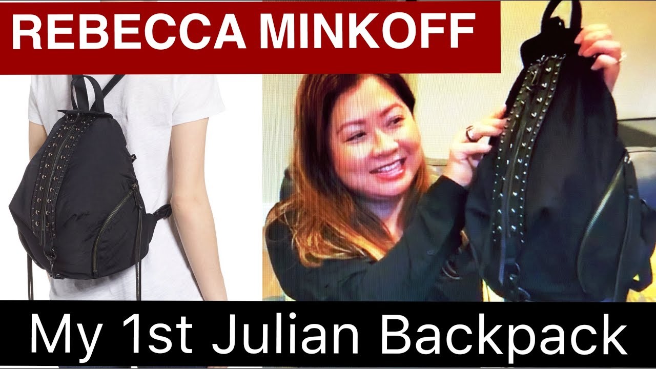 REBECCA MINKOFF JULIAN Backpack - Pre-Loved Review and Sizing Mixup Explained