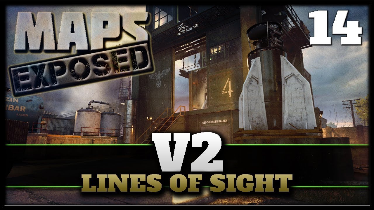 V2 Lines of Sight & Secret Spots! | Cod WW2 DLC 2 Maps Exposed #14