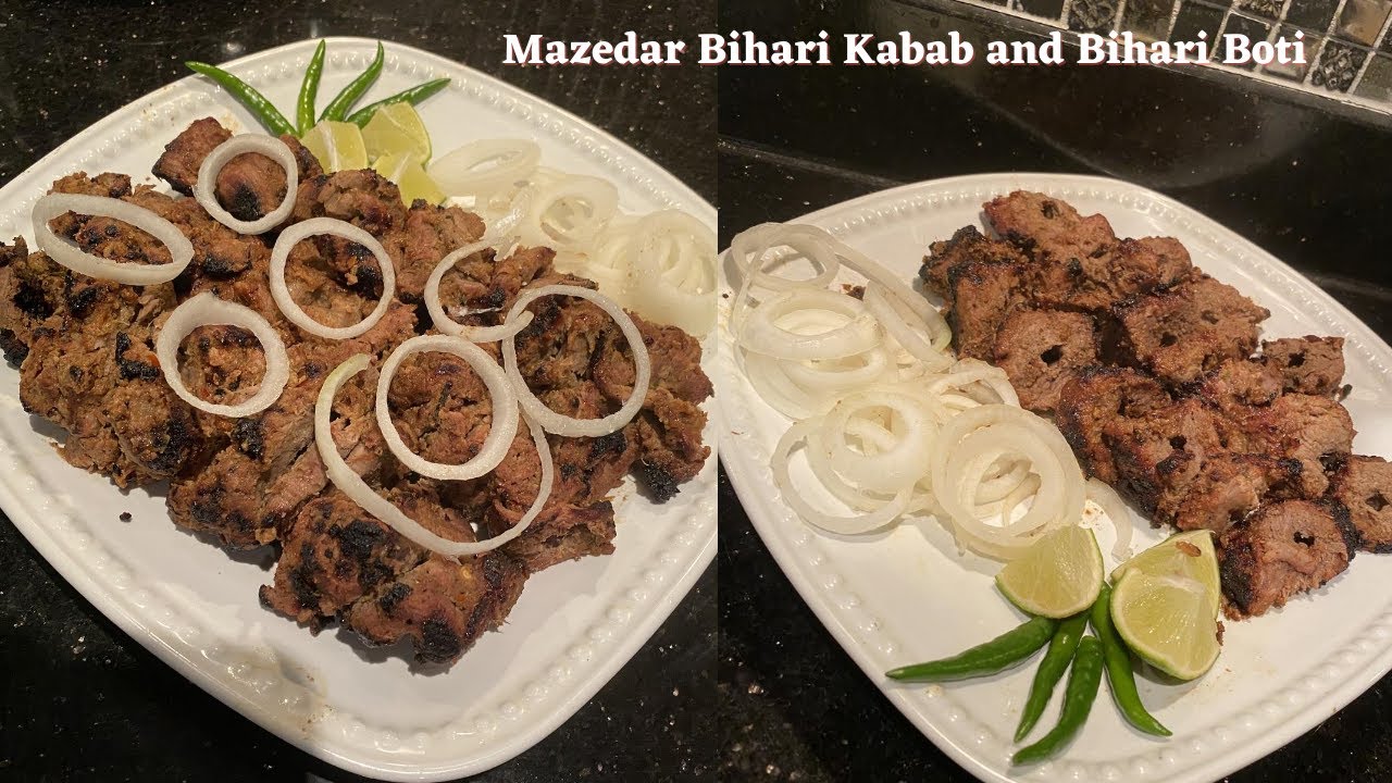 AUTHENTIC BIHARI KABAB  RECIPE- URDU/HINDI- Bihari kabab recipe