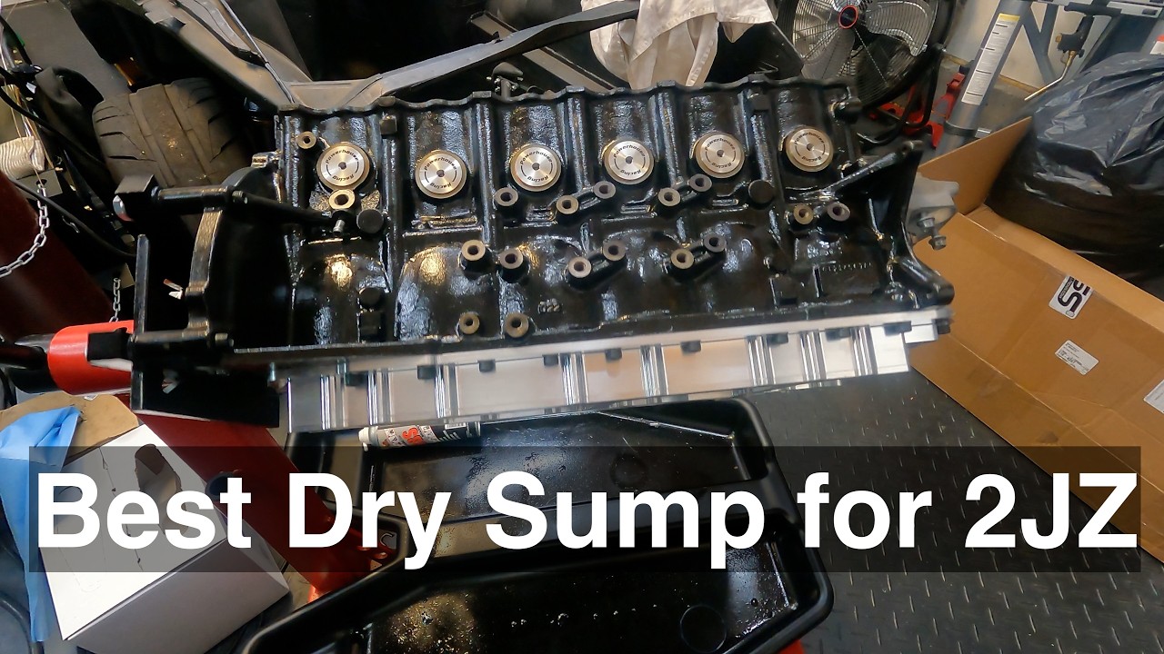 Best Dry Sump for 1500HP 2JZ - AWD 260z Part 6