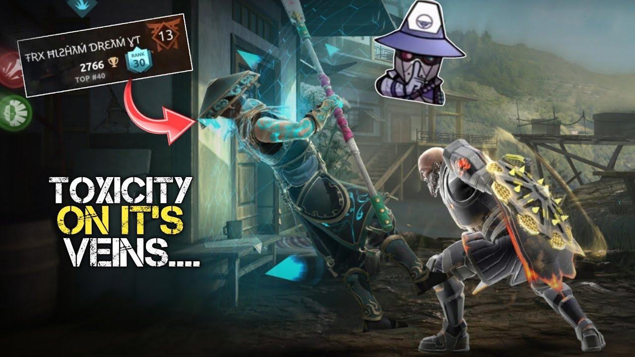 Meet One Of The Most Toxic Player Of The Arena🤡 - He Can't Digest His Defeats | Shadow Fight 4 Arena