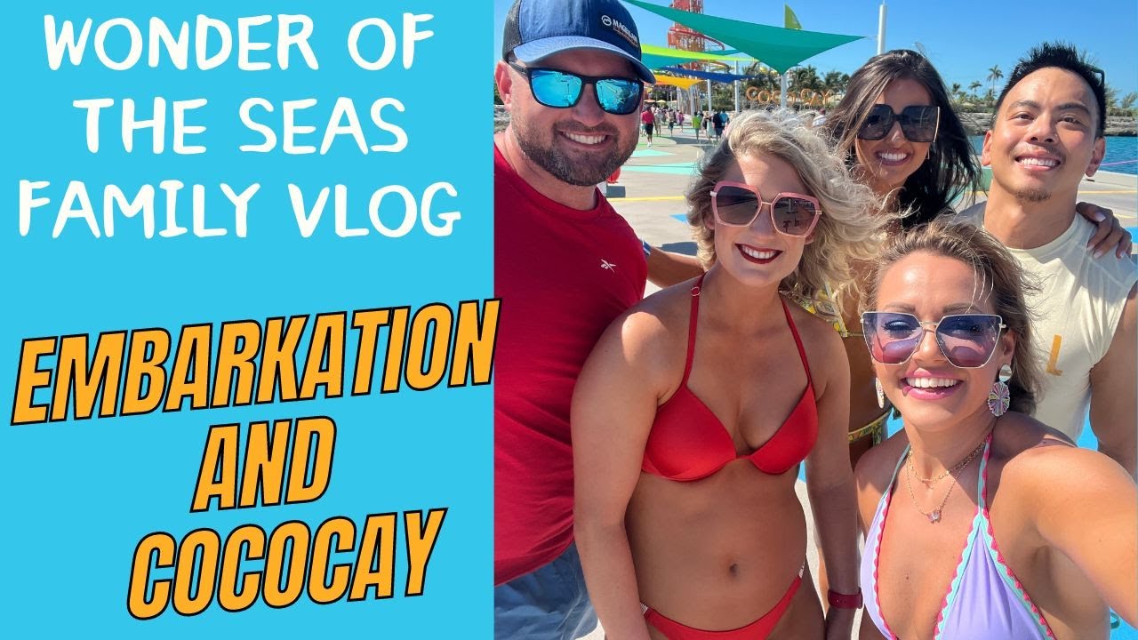 Adventures Aboard the Wonder of the Seas: Family Vlog Part 1