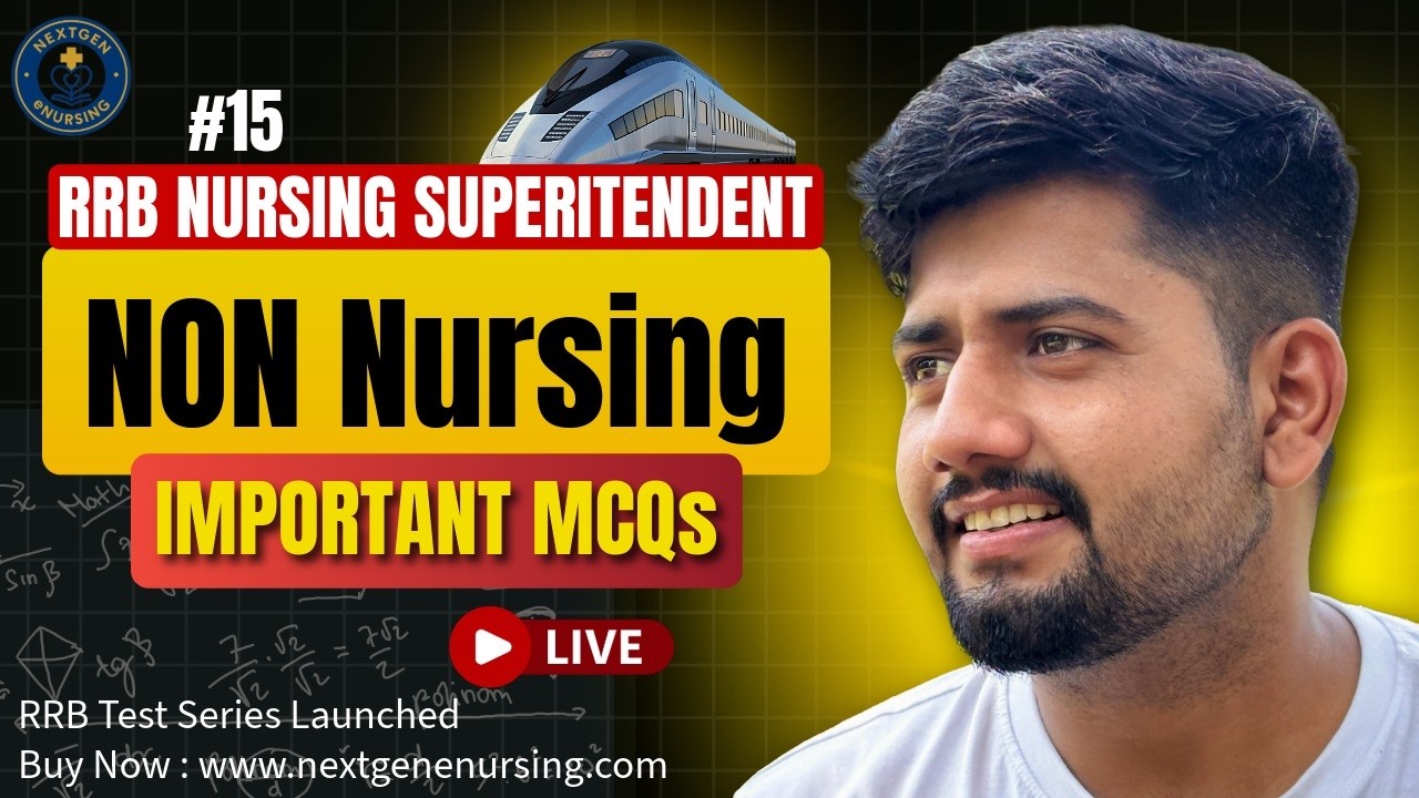 RRB Nursing Superintendent Reasoning | Blood Relation | Important MCQs & Short Tricks
