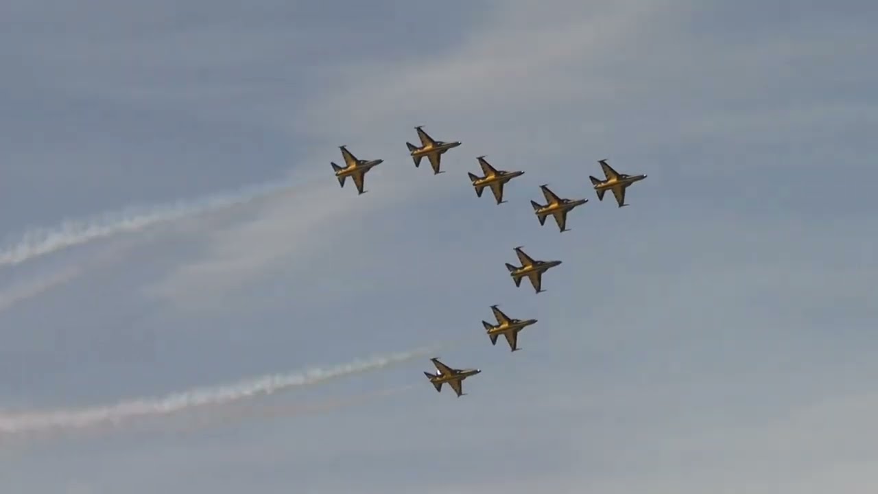 🇰🇷 Black Eagles Display at Fairford RIAT 2022