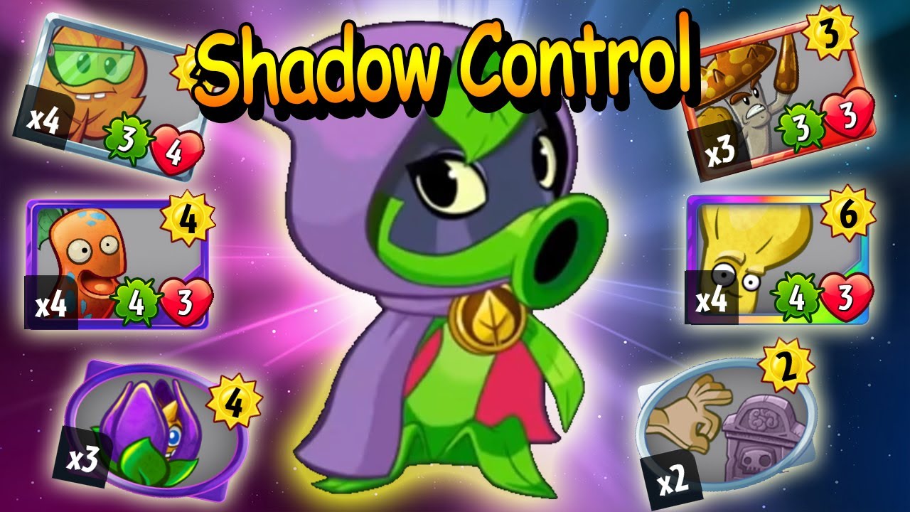Green Shadow Semi-Control Deck ▌ PvZ Heroes