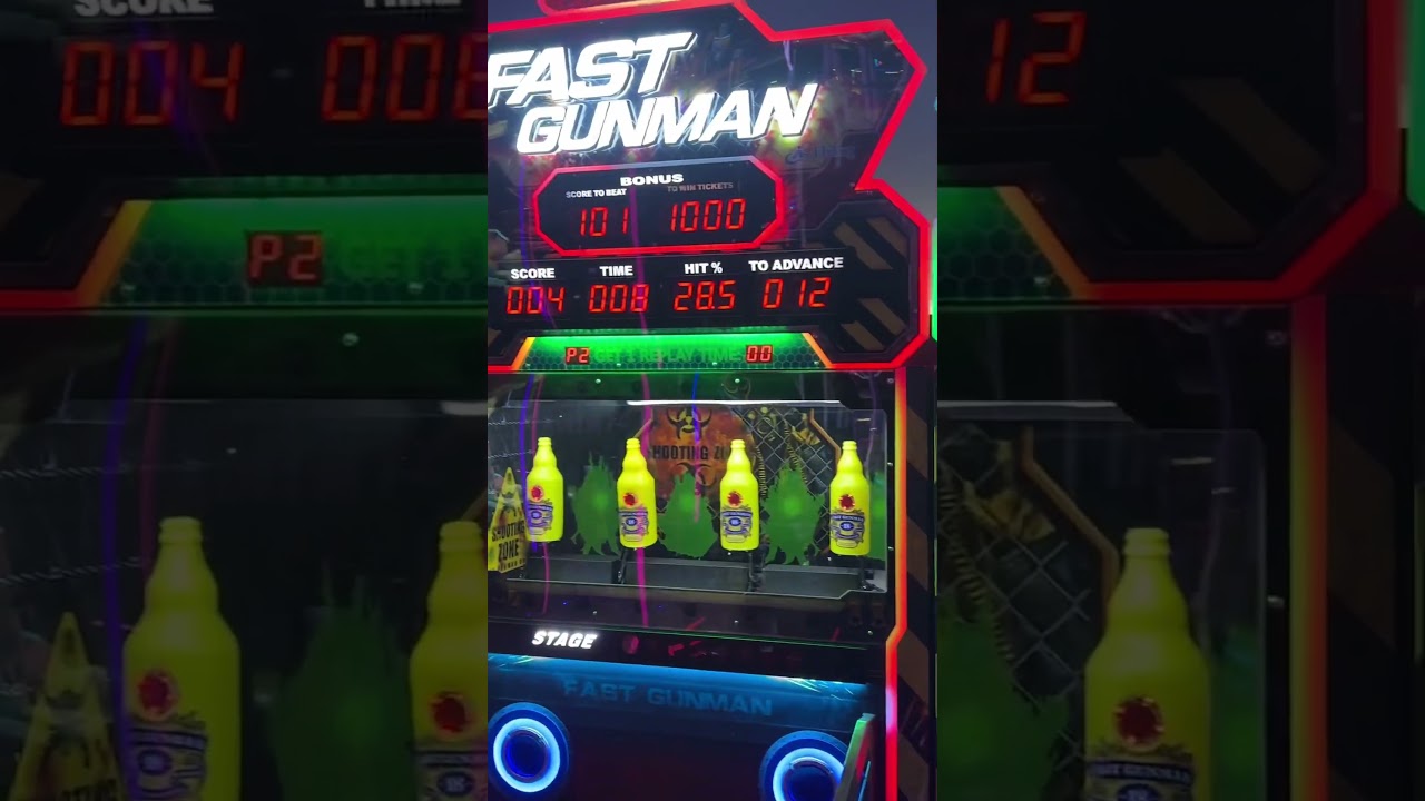 Gamestate Oberhausen Fast Gunman shooting challenge mit Mandy