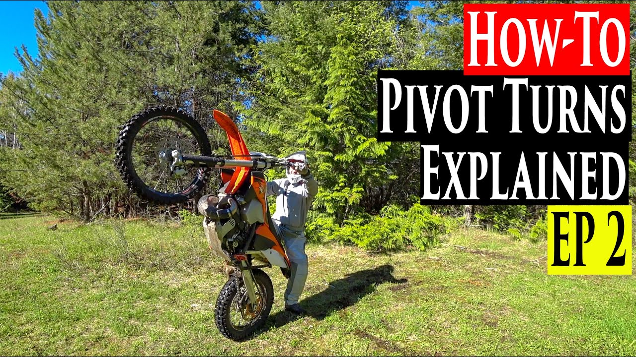 Enduro Riding Tips Series EP 2 | How To Do Pivot Turns Enduro Lessons