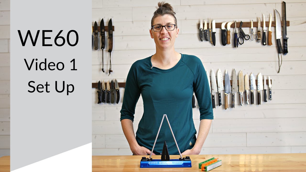 Video 1: Set Up - Wicked Edge GO WE60 Precision Knife Sharpener