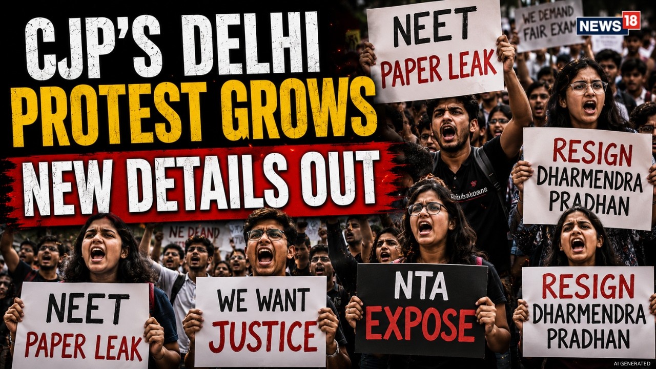 CJP Protests LIVE: Tear Gas | Delhi Police Vs Protestors At Jantar Mantar | Nadda Meets CJP N18G