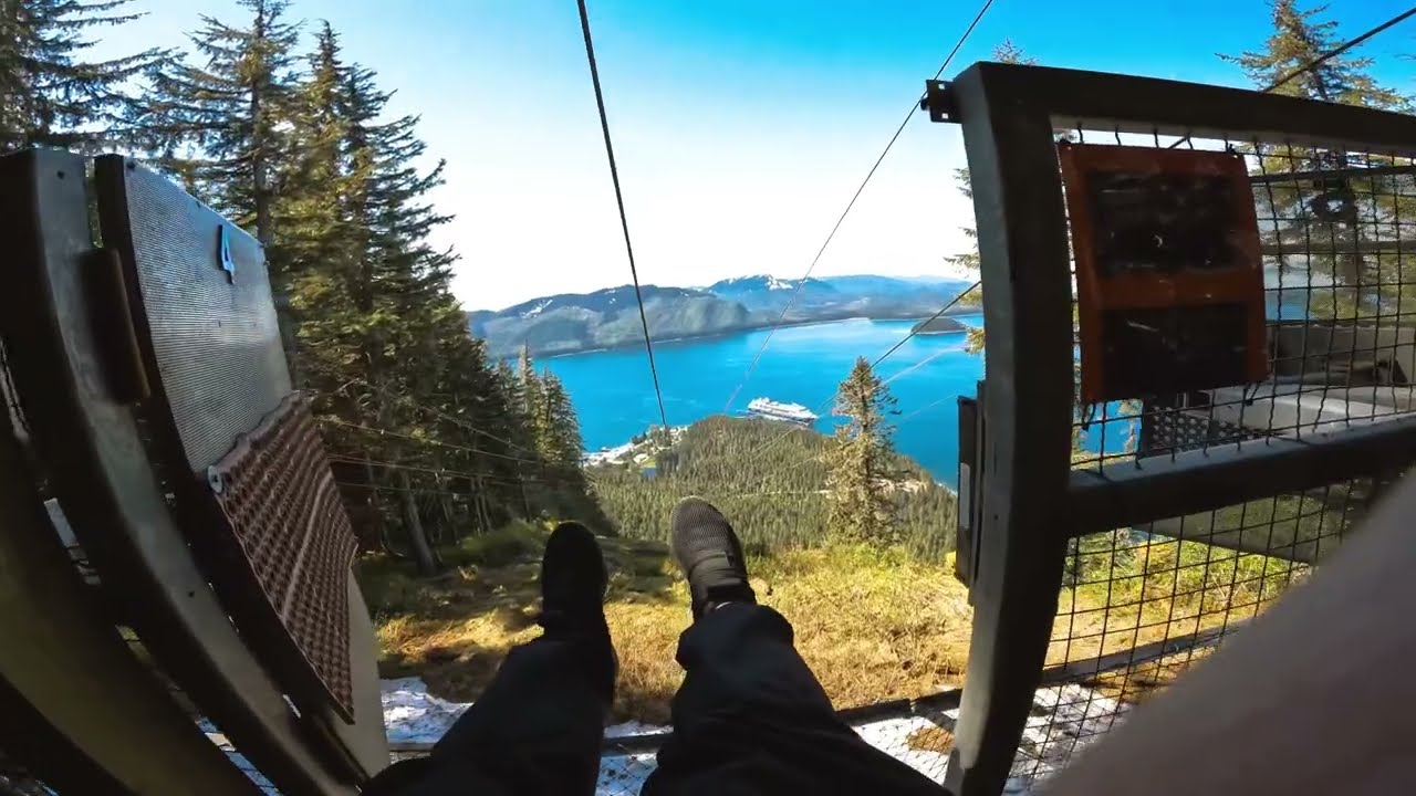 Largest Zipline in the world! Icy Strait Point Alaska