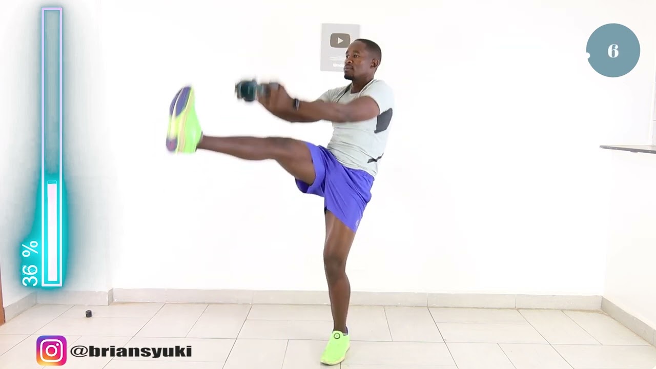 20 Minute ONE DUMBBELL FULL BODY WORKOUT For Fat Loss