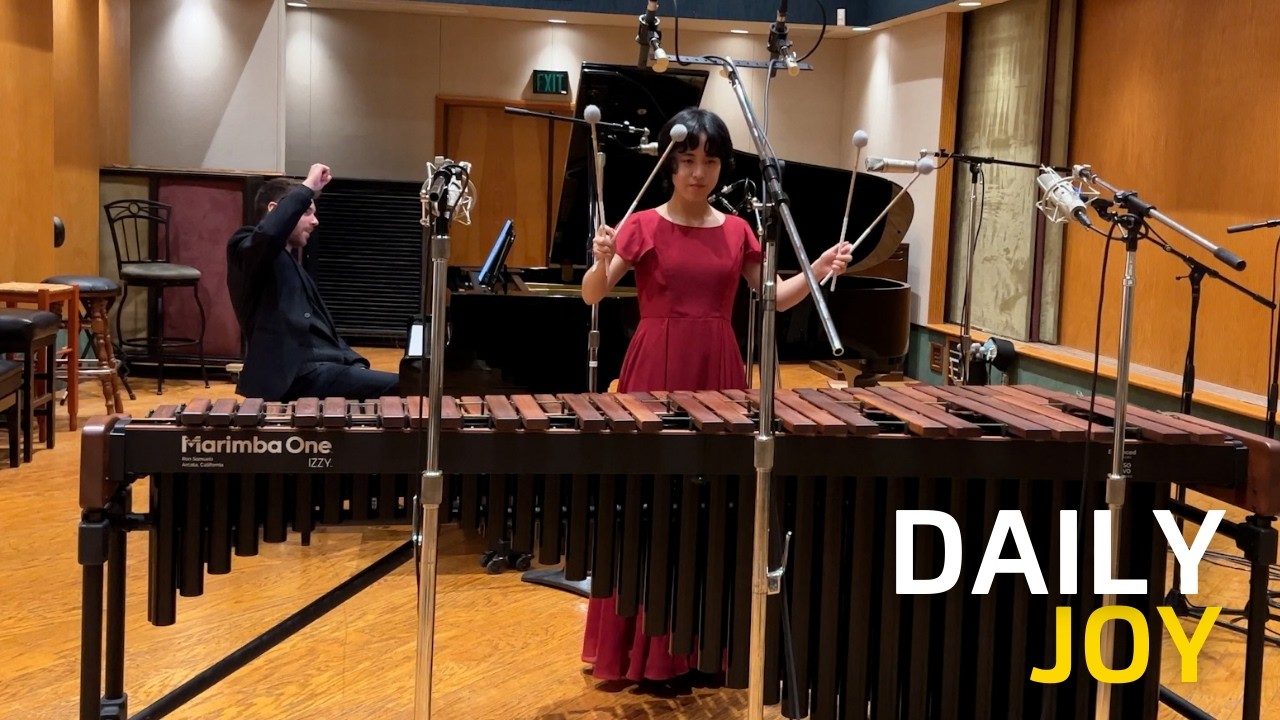 Excerpts from Columbian Marimba Concerto | Yoyo Wu & Peter Dugan | Daily Joy