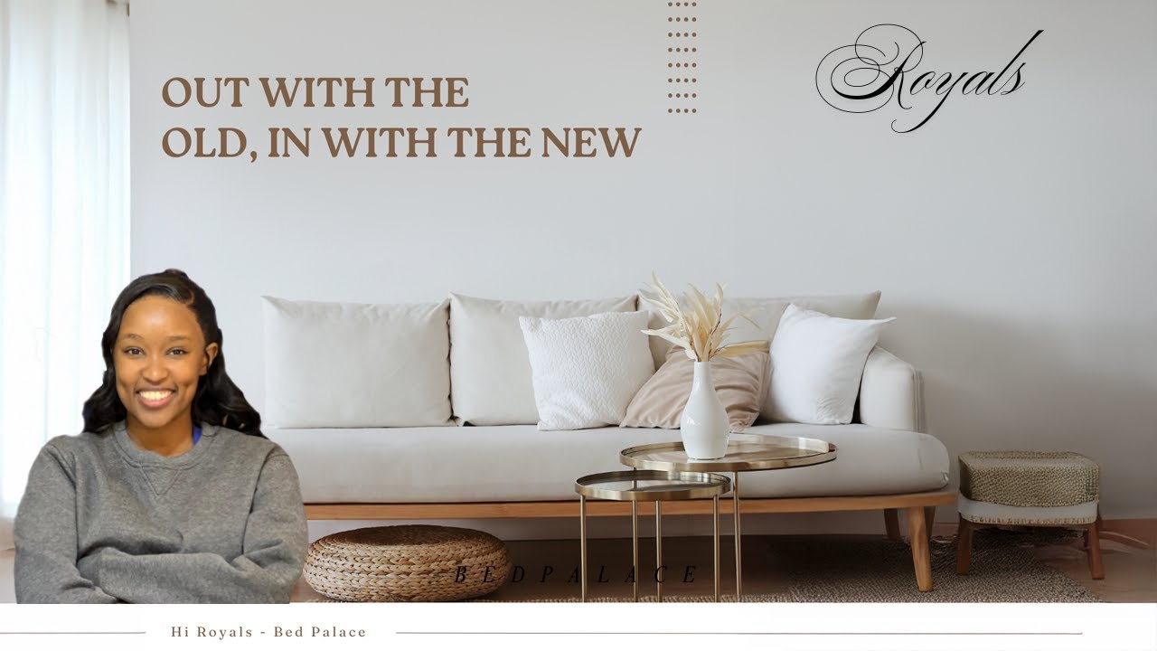 NEW SOFA IN || OUT WITH THE OLD