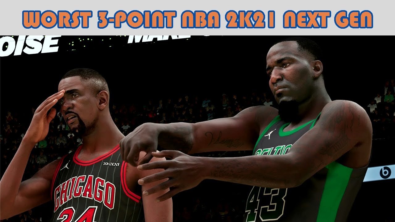 WORST THREE POINT CONTEST EVER Simmons, O'Neal, Cartwright, Perkins, Noah, Jordan NBA 2K21 Next Gen