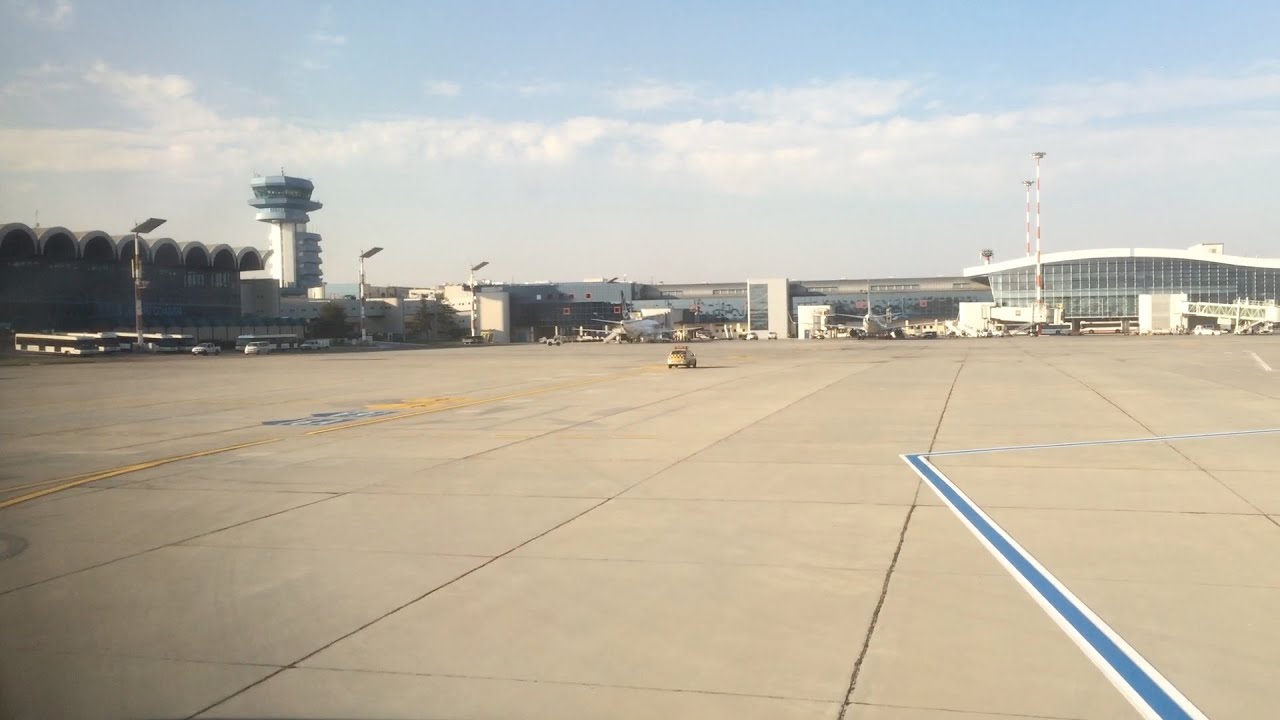 Flying - Landing Into Henri Coandă International Airport (Otopeni, Bucharest, Romania)