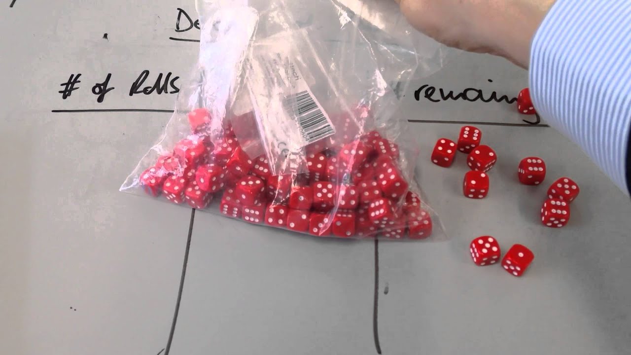 Yr 10 Radioactivity Decay of Dice Practical