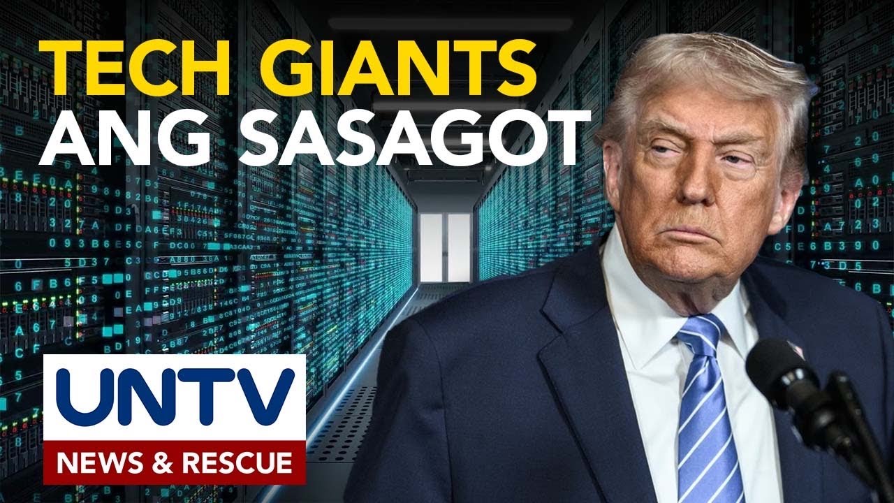US tech giants, sasagutin ang energy consumption ng mga data center