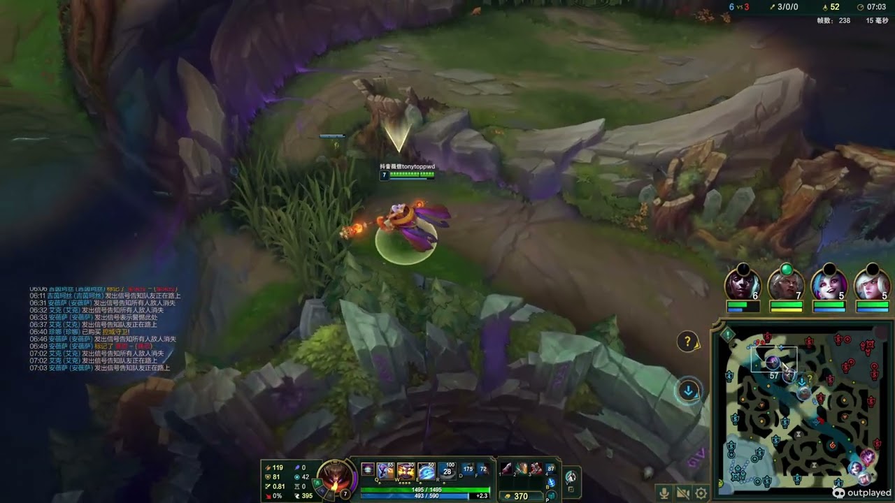 BEST JAX NA 1V9 IN CHALLEGNER 贾科斯美服王者局