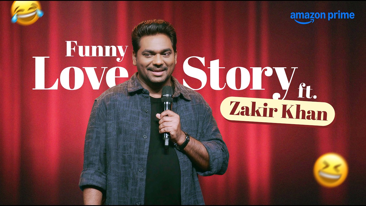 Funny Love Story 💙 ft. Zakir Khan | Delulu Express | Standup Comedy | Prime Video India 