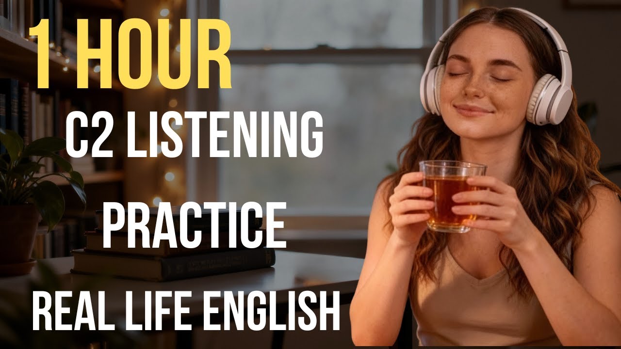 C2 English Listening for Self-Discipline | Time Awareness & Deep Focus | 1 Hour