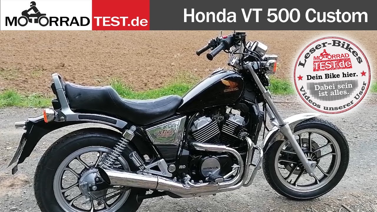 Honda VT 500 Custom | LeserBike-Video von Matthias