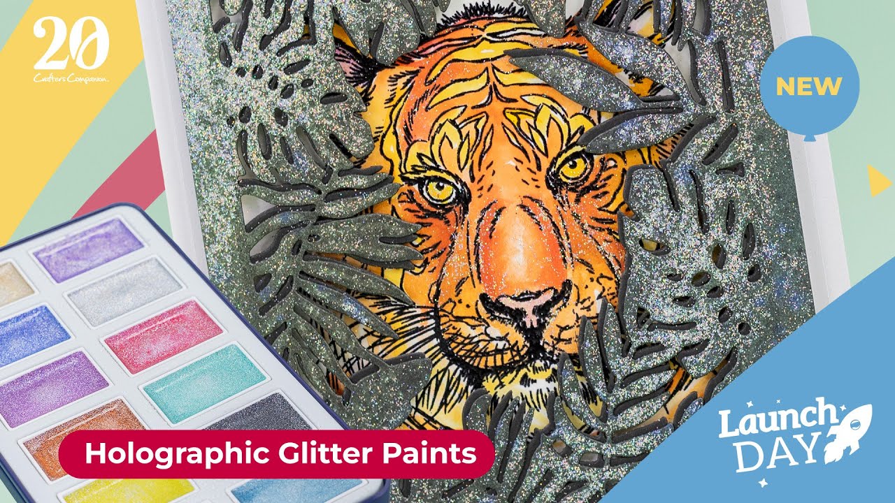 Launch Day: Holographic Glitter Watercolours (23rd October 2025)