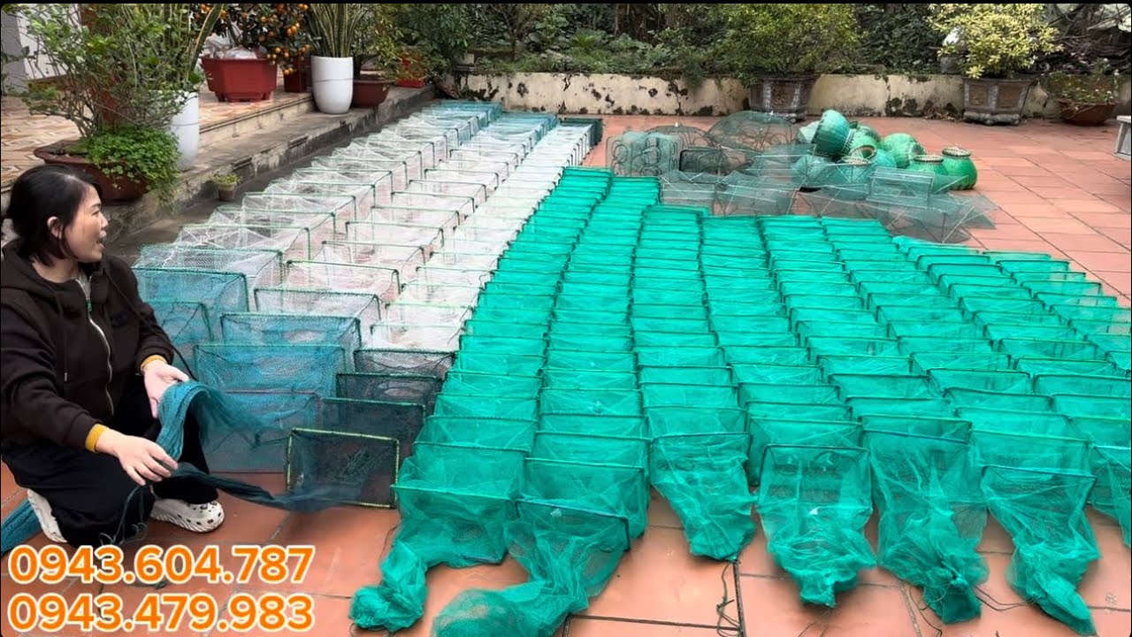 ❌❌❌LƯỚI BẮT TÔM CUA CÁ NHỎ … ĐỈ KÍCH THƯỚC 🆘🆘🆘