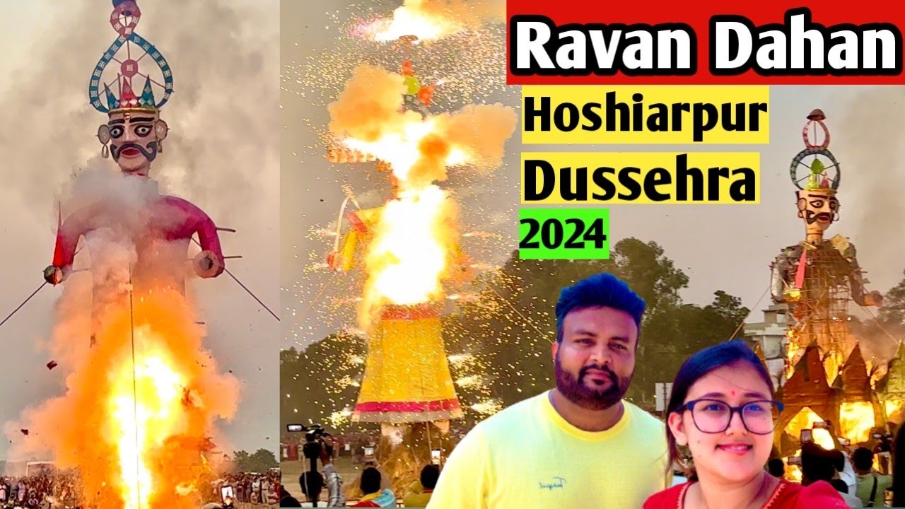 Ravan Dahan | Hoshiarpur Dussehra Mela 2024 |