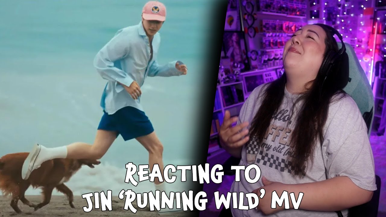 Jin 'Running Wild' Official MV | REACTION #jin #runningwild #btsreaction
