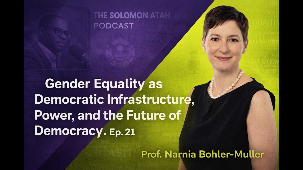 Gender Equality As Democratic Infrastructure, Power And The Future Of Democracy. Ep.21