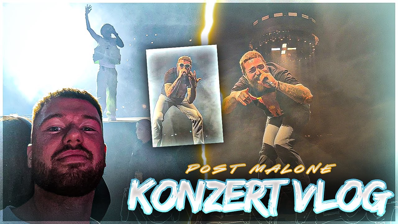 PROOWNEZ als VIP bei POST MALONE KONZERT 🎸🔥 ERSTE REIHE im GOLDEN CIRCLE VLOG