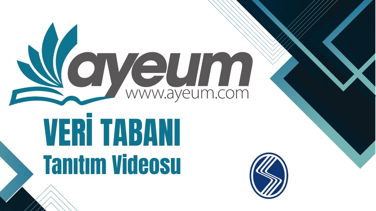 AYEUM Veritabanı Tanıtım Videosu