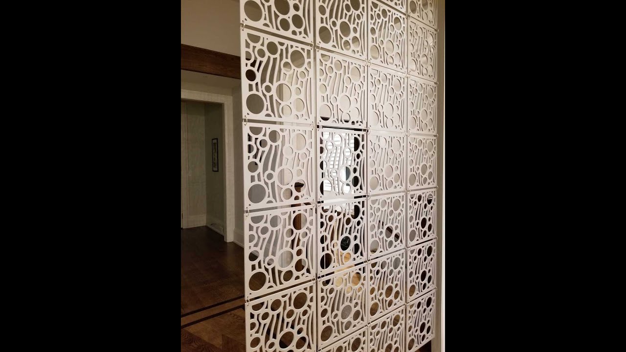 How to Install Hanging Room Divider | DIY Hanging Room Divider Installation