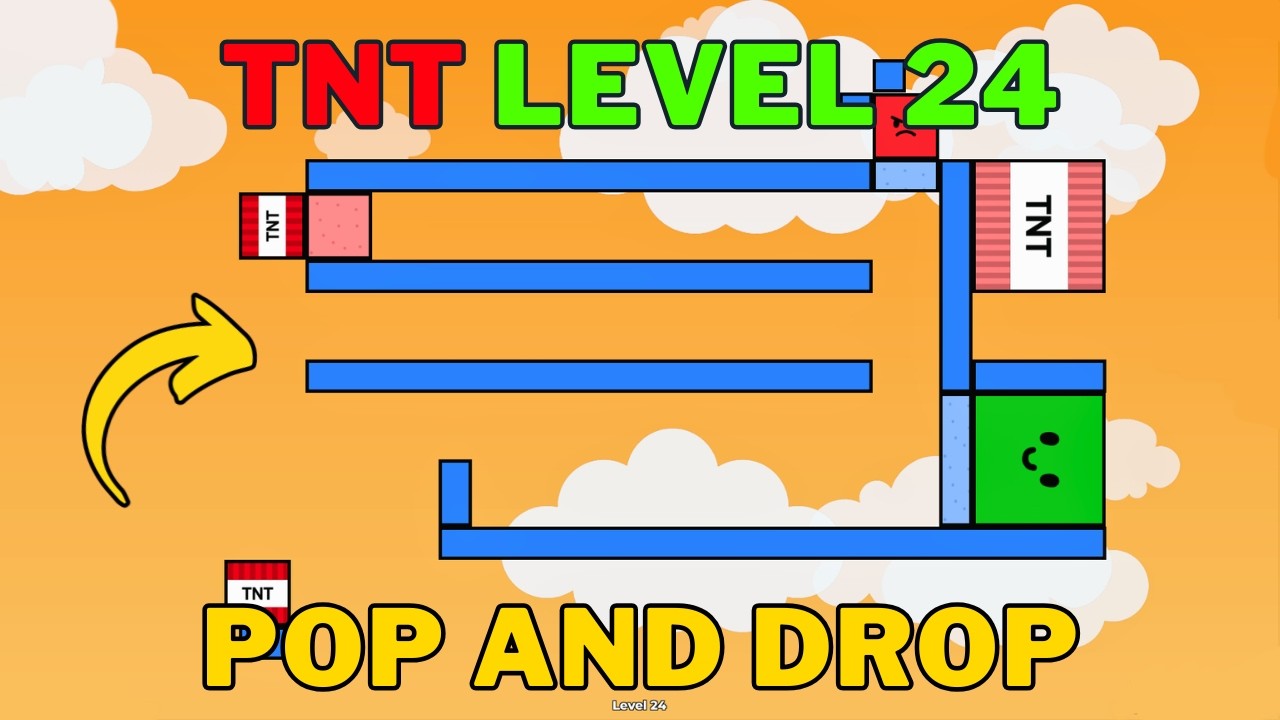 How To Beat Roblox Pop and Drop TNT Level 24 (Full Guide)