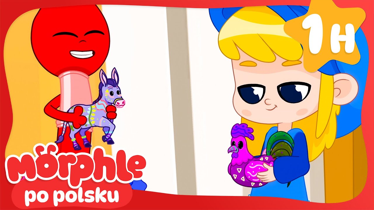 MALUJEMY WSZYSTKO!❣️ Magiczny stwór Morphle ❣️ Zabawne bajki dla dzieci po polsku