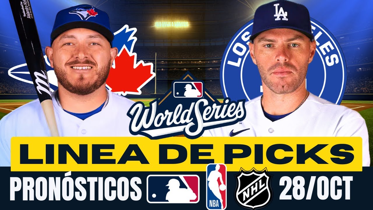 🔥⚾️ 🏀  🏒PRON&Oacute;STICOS SERIE MUNDIAL MLB, NBA Y NHL HOY 28 DE OCTUBRE 🤑 PARLAY GRATIS🔥