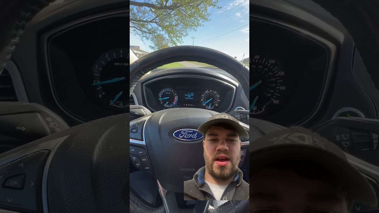 What oil life remaining or oil percent means #shorts #ford #automotive #dailytips