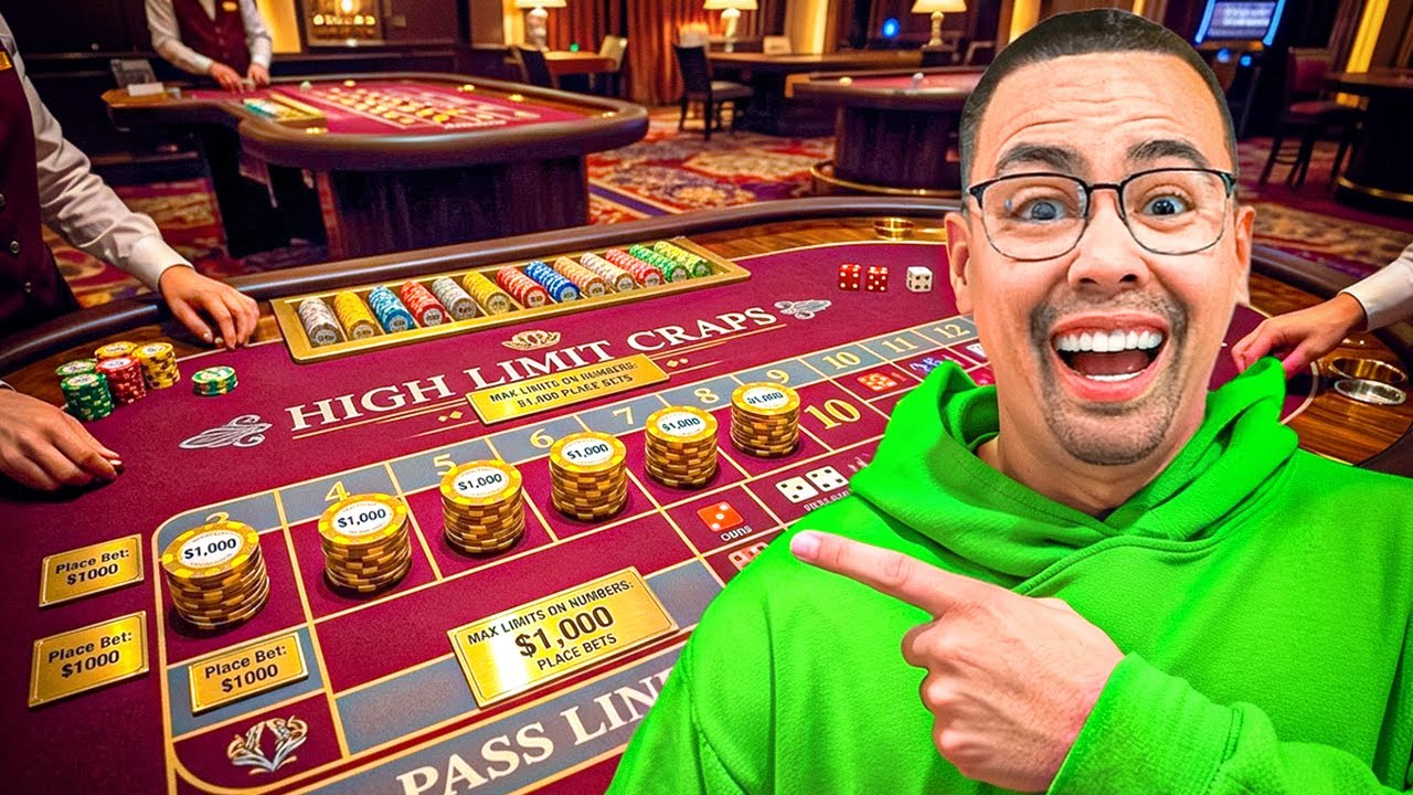 How Much Can I Make with $20,000 on High Limit Craps?!