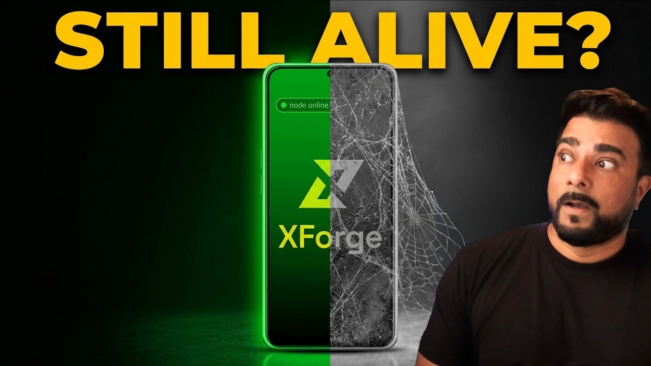 Обзор смартфона XForge: DePIN-телефон мертв? (Настройка ноды + проверка токена $KICK)