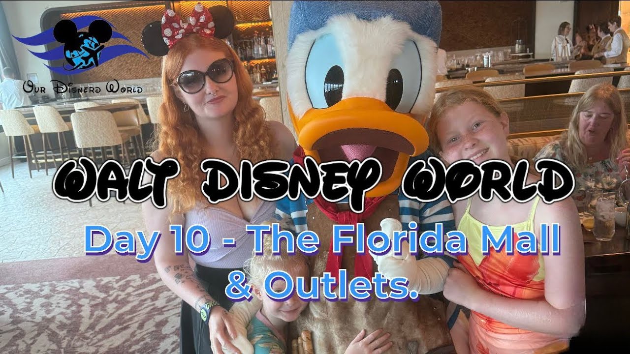 Walt Disney World | Day 10-Topolino’s Breakfast, Florida Mall & Outlets | $85 on sweets?! | Aug 2025