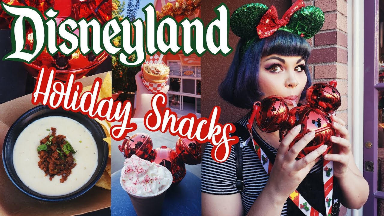 Must Try HOLIDAY Snacks at Disneyland 2019
